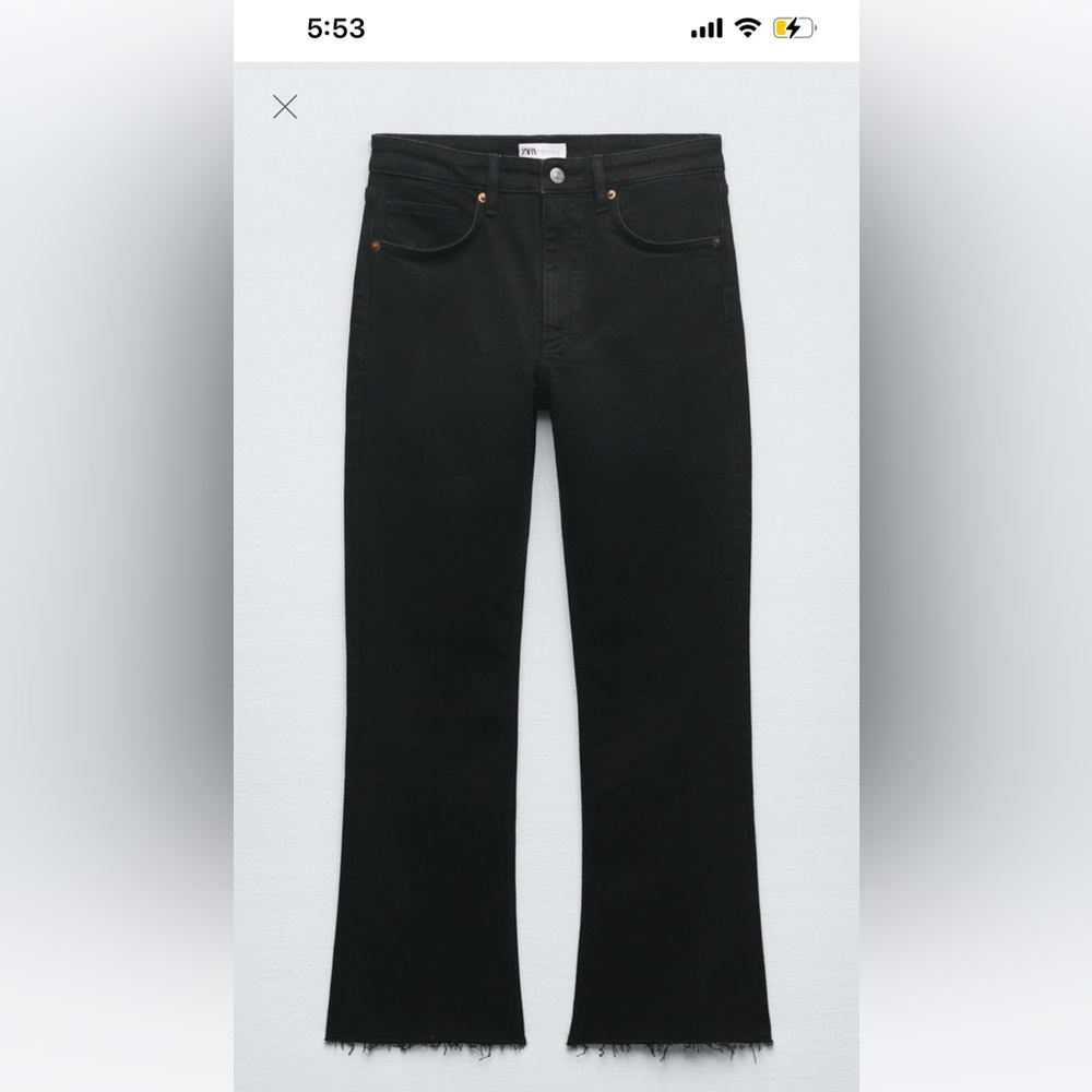 Zara black jeans